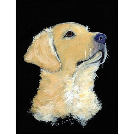 Carolines Treasures 28 x 40 In. Golden Retriever Flag Canvas- House Size SS8960CHF